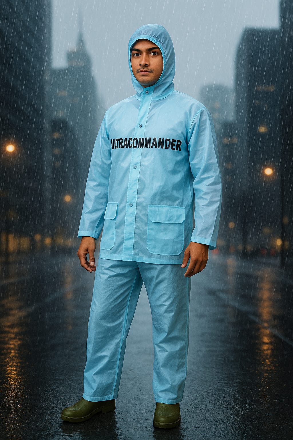 Rain jacket and pant